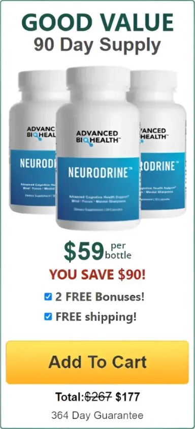Buy NeuroDrine 3 Bottle